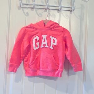 GAP Toddler Girls Logo Hoodie